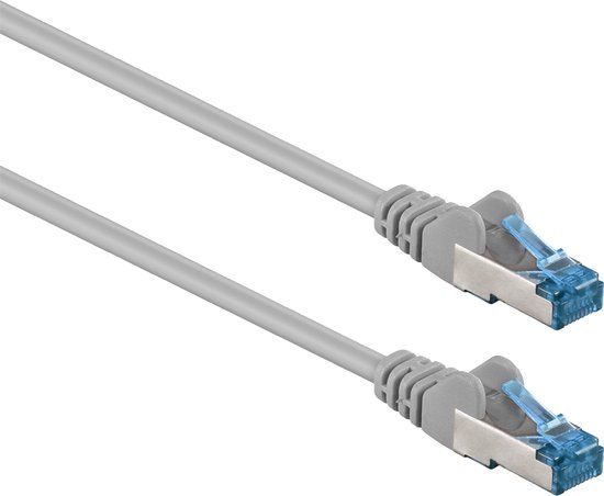 Goobay S/FTP netwerkkabel CAT6a - Grijs - 20 meter