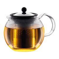 Bodum Assam Theemaker - 1,5 litre - Chrome, Transparent