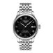 Tissot T-Classic Le Locle Automatisch Horloge - Mannen - Zilverkleurig - Zwart