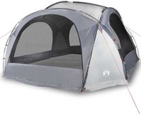 vidaXL Partytent waterdicht wit en grijs