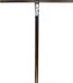 Affinity Stuur voor scooter - Bar T Classics XL 710 mm, standaardmodel - Couleur: noir mat