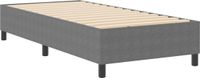 vidaXL Platformbedframe Lichtgrijs 90 x 200 cm Corduroy stof