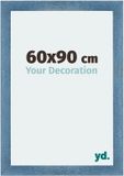 Your Decoration - Cadre puzzle 60x90 cm - Bleu clair balayé