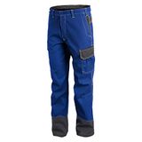KÜBLER Workwear Kübler Safety X Werkbroek voor heren, gemengde werkbroek, antistatische werkbroek, blauw, maat 24