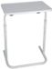Gerimport Bijzettafel - wit - kunststof - 48 x 38 cm - klaptafel