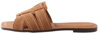 Next - Dames - Forever Comfort® muilsandalen met stiksels - Bruin
