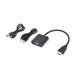 Adaptateur HDMI vers VGA+3,5mm-Audio (Stéréo), 0,23 m