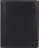 Esquire Dallas Portemonnee Leer 9 cm - Staand formaat - Zwart