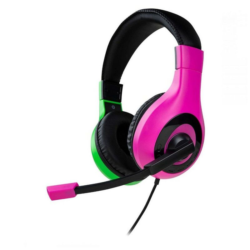 Nacon Bigben Stereo Gaming Headset V1 - Nintendo Switch - Black, Green, Pink