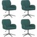 Maison Exclusive - Fauteuils de bureau pivotants 4 pièces Tissu 54 x 58 x 90 cm