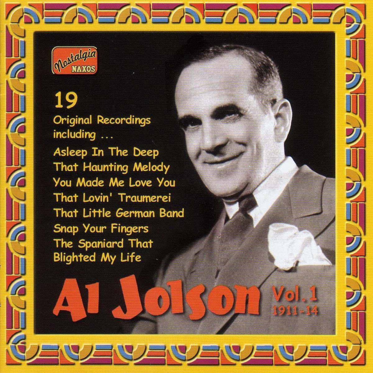 OUTHERE Jolson Al: Vol 1: Asleep In The Deep That Haunting CD