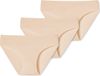 Schiesser Slips Invisible Soft Zand Dames 3-Pack