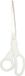 Merkloos Universele schaar soft-grip - 22,5 cm - wit