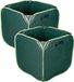 Merkloos / Sans marque Handige tuinafvalzak - 2x stuks - 290 liter - 66 x 66 x 66 cm - tuinopruimer