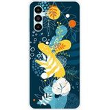 1001 coques Samsung Sea flowers bedrukt siliconen hoesje compatibel met Samsung Galaxy A13 5G, Samsung Galaxy A04S