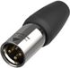 Neutrik NC3MX1-TOP XLR-connector Stekker, recht Aantal polen: 3 Mono Zilver 1 stuk(s)