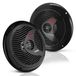 Pyle 16,51 cm Dual Marine Speakers | 2-Weg Waterdichte Stereo Luidsprekers voor Buiten | 400 Watt Vermogen, Polypropyleen Conus, Butyl Rubberen Surround - 1 Paar - PLMR605B (Zwart)
