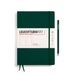 Leuchtturm Composition Hardcover B5 Notitieboek Forest Green Blanco 219 Pagina's