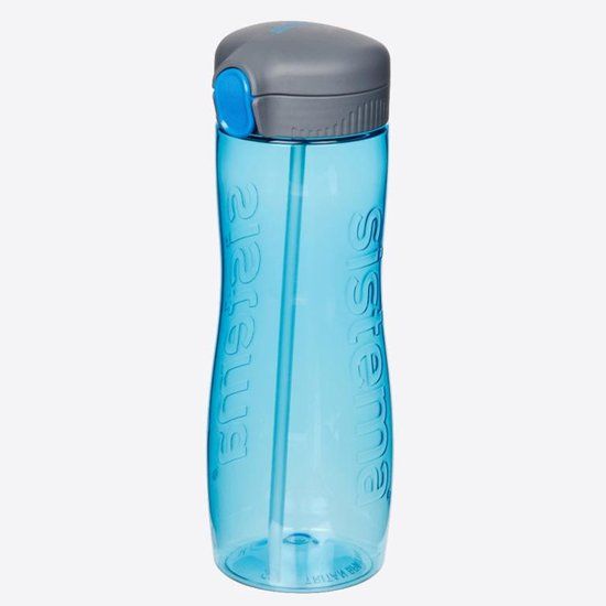 Sistema Hydrate drinkfles met rietje Tritan Quick Flip 800ml Groen