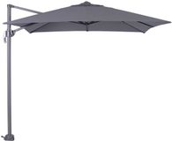Garden Impressions Hawaii S - Zweefparasol - 250 x 250 cm - Carbon Black/Donkergrijs
