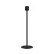 Cooee Design kandelaar, roestvrij staal, zwart, 9 cm