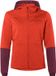 VAUDE Women's Qimsa Hooded Softshell Jacket, glowing red, XS
