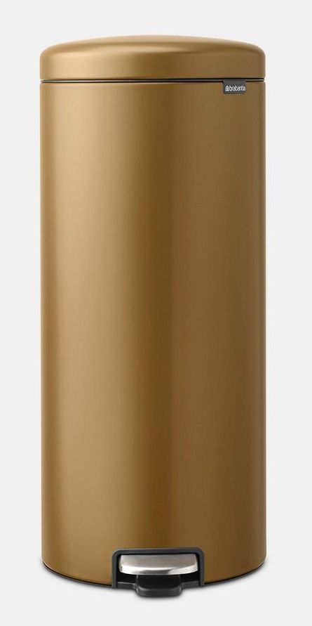 Brabantia NewIcon Pedal Bin - 30 Liter - Warm Brass
