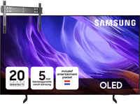 Samsung Qe83s85h Oled 4k 83" (2026) + Vogels Vaste Tv-beugel 40"-110" Max 100kg Zwart Tv Bundle