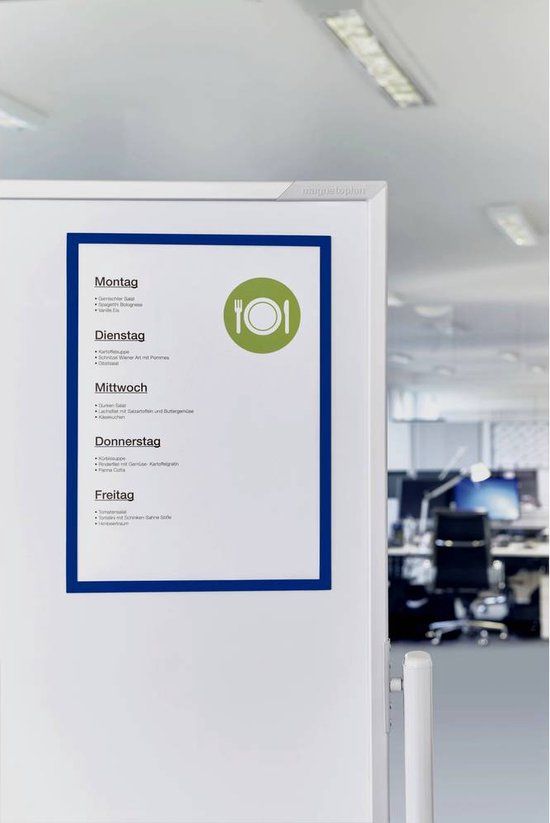 Magnetoplan Magnetisch frame magnetofix - DIN A3 - Blauw