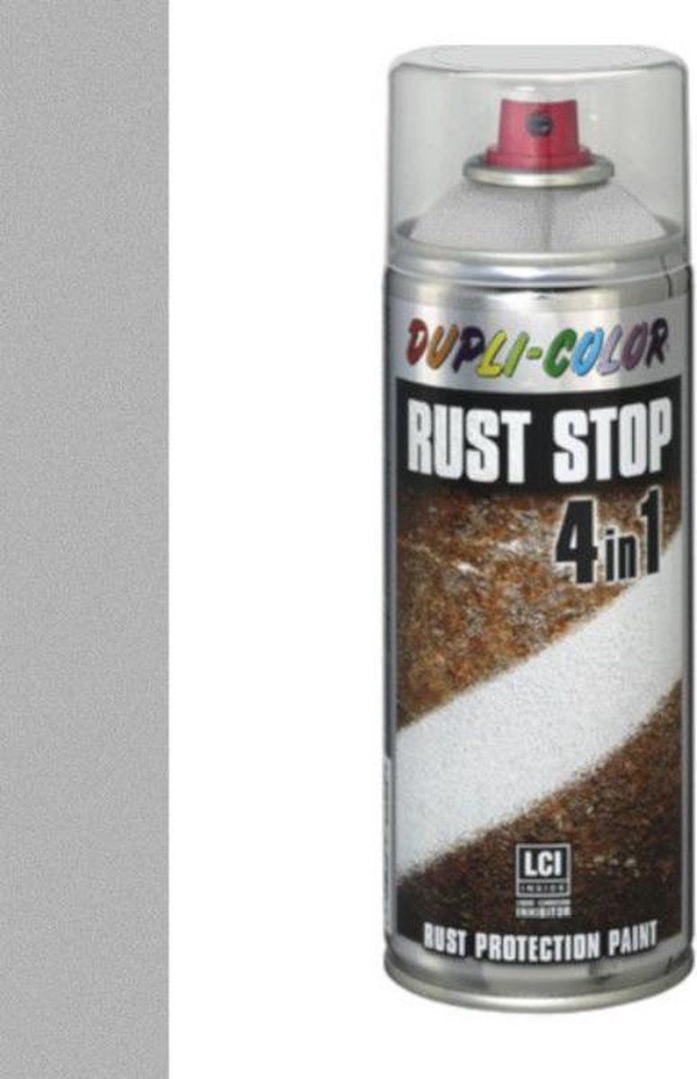 Motip Spuitbus Dupli-Color Rust Stop IJzerglimmer - Zilver - 4048500868436