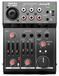 Audibax 202 Go Geluidsmengpaneel, 3-kanaals audio-mengkraan, microfooningang, USB-interface, 2-bands equalizer, stroomvoorziening 48 V Phantom Power