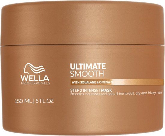 Wella Professionals Ultimate Smooth Masker - Haarmasker voor Droog & Pluizig Haar - 150 ml