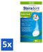 Steradent 5 x Active Fresh nettoyant pour prothèse dentaire - Menthol et eucalyptus - 90 comprimés - Lot économique - 5 pièces