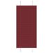 VidaXL Plissé rolgordijn 65x200 cm stofbreedte 64,4 cm bordeauxrood