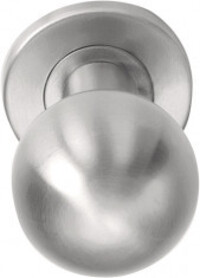 Formani BASICS LB501V vaste knop 50mm op rozet rvs