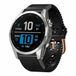 By Qubix - Geschikt voor Garmin bandje - 20mm Quickfit - Flower siliconen bandje - Zwart - Geschikt voor Garmin Fenix 9 / 9 pro - 43mm
