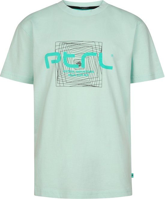 Petrol Industries Jongens T-shirt Groen Katoen Maat 140