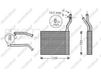 PRASCO Wärmetauscher, Innenraumheizung FD424H001 | Compatibel met: FORD C-MAX, FOCUS C-MAX, FOCUS II, FOCUS II Cabriolet, FOCUS II Kasten/Kombi, FOCUS II Stufenheck