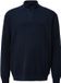 s.Oliver Troyer en Coton avec Boutons et Structure Côtelette pour Hommes - Bleu Marine - 5XL