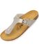 Palado Teenslipper 'Kos Metallic' beige