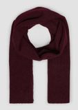 s.Oliver Langwerpig sjaal Effen Polyester Bordeaux Vrouwen Volwassenen Herfst/Winter