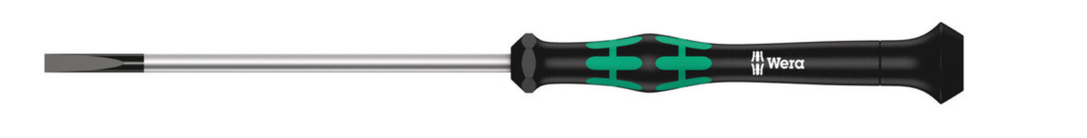 Wera 2035 Screwdriver for slotted screws for electronic applications