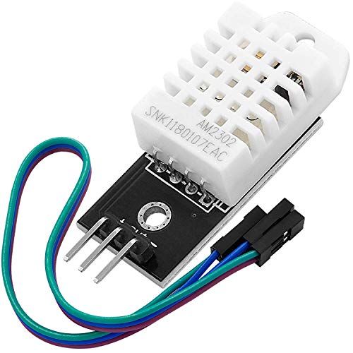 AZ Delivery DHT22 AM2302 Temperatuursensor en vochtigheidssensor met Bord en Kabel compatibel met Arduino Inclusief E-Book!