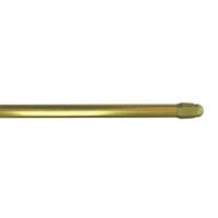 2 Douceur d'Intérieur 2 ovale beglazingen, uittrekbaar, 11 mm, 60 < 80 cm, metaal, Vo11, goudkleurig