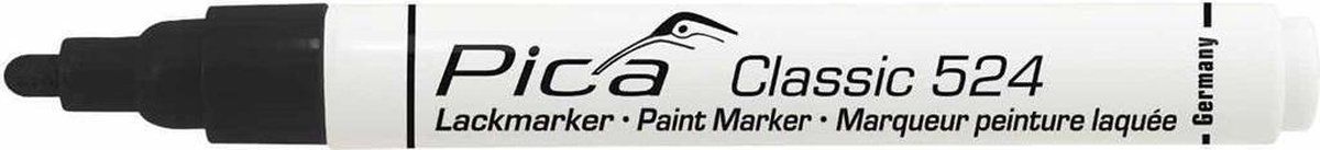 Pica Panda Pica 524/46-10 Lakmarker - Rond - Zwart - 2-4mm (10st)