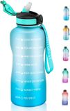 Unyqoos® Bouteille d'eau de 2,2 litres, sans BPA, bleu