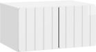 vidaXL Wandmontage TV-kast 59,5 x 41 x 30 cm Hoogglans Wit