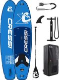 CRESSI Ultra Isup Set - Large Inflatable SUP Board - Blue
