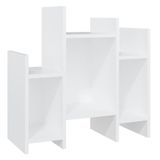 VidaXL Bijzetkast 60x26x60 cm bewerkt hout wit