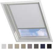 DTCH Dakraam Rolgordijn Trend - Verduisterend - Wit - voor Velux U08